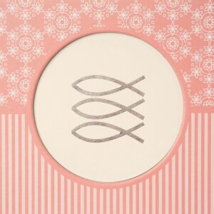 Фоторамка для свадьбы Mandala коралловый, 24,5 x 19,5 см