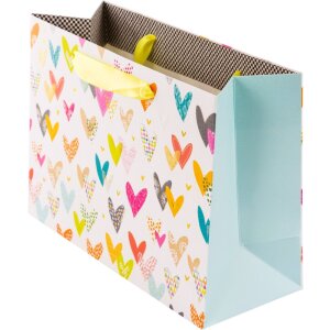 Подарочная сумка Goldbuch с сердечками, 18x10 см,...