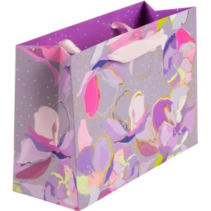 Подарочная сумка Opium Grey-White 18 x 10 см