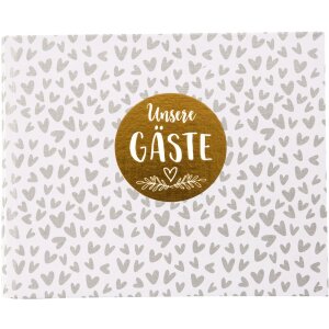 Гостевой альбом на спирали 1000 сердец 29 x 23 см