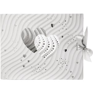 Goldbuch гостевой альбом на спирали Серебряные сердца...