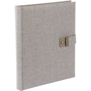 Goldbuch Dokumentenmappe Summertime grau Leineneinband 5...