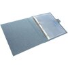 Goldbuch Dokumentenmappe Summertime blau grau 27 5x34cm mit Clip 5 Taschen