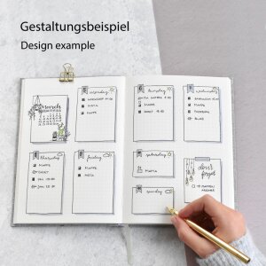 Блокнот A5 с точками BE you TIFUL