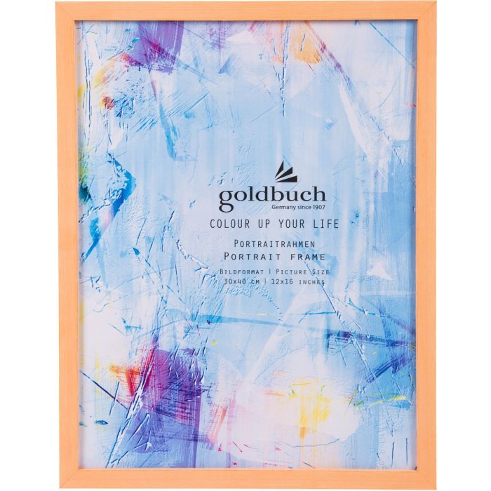 Goldbuch Bilderrahmen Colour up your life 30x40 cm orange, orange, 30x40 cm