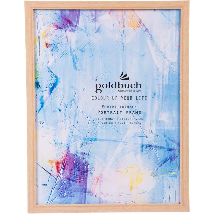 Goldbuch Bilderrahmen Colour up your life 30x40 cm natur