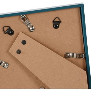 Goldbuch Kunststoffrahmen Puro petrol 15x15 cm mit Passepartout 10x10 cm