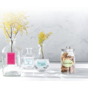 Этикетки для маркировки Herma HOME, 52x82 мм, сине-зеленые, съемные