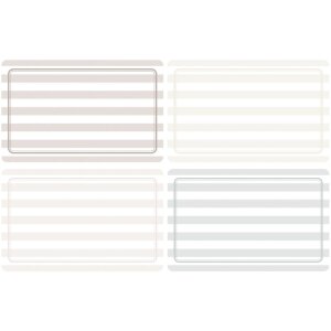 Наклейки для маркировки Herma HOME 52x82 мм серо-коричневые, снимаемые