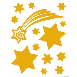 Фенестр-декор Стерн Золото A4 — самоклеящиеся...