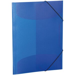 HERMA Sammelmappe A4 PP transluzent dunkelblau mit...