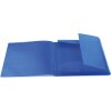 HERMA Sammelmappe A4 PP transluzent dunkelblau mit Gummizug 240 x 320 mm