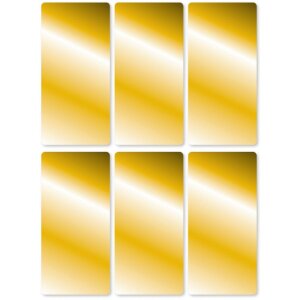 Золотые самоклеящиеся этикетки Herma DECOR 26x54 мм