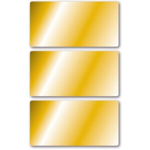 Золотые самоклеящиеся наклейки Herma DECOR 34 x 67 мм