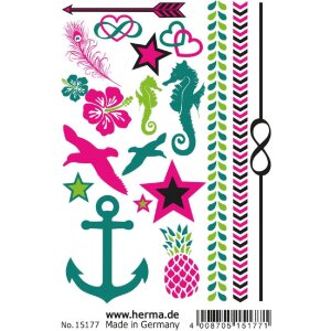 Цветная татуировка Herma FASHIONLine CLASSIC «Летнее настроение»