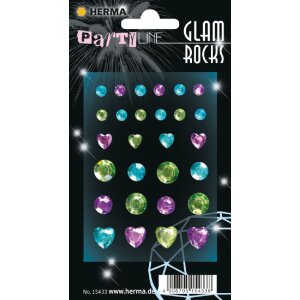 Наклейки Herma FASHIONLine Glam Rocks с кристаллами,...