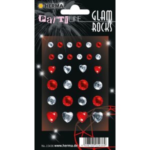 Фоторамка Herma FASHIONLine Glam Rocks Diamonds Red &...