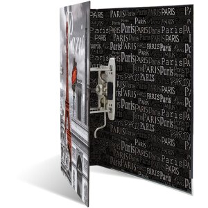 Herma Motiv-Ordner A4 Paris, Farbe: Weiß,...