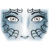 Стикер для лица Herma FASHIONLine Spider — паук, черный, XL