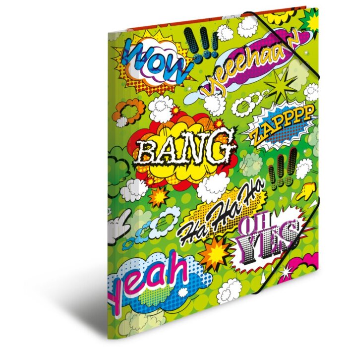 Herma Sammelmappe A3 PP Comics, Farbe: Weiß, Größe: A3