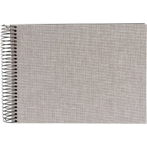 Goldbuch Spiralalbum Summertime grau 24x17 cm 40 schwarze...