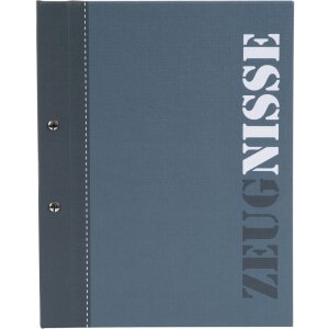 Портфель Goldbuch синий А4, 10 папок, 24x31 см