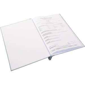 Зеленая папка для документов А4 Goldbuch с 10 чехлами 24x31 см