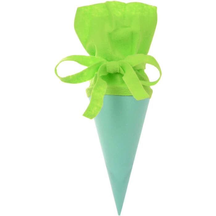 Туфли для школы 15 см мятного цвета с флисовой застежкой