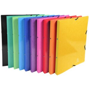 Exacompta Iderama Ringbuch A4 Gummizug 20mm Rücken...