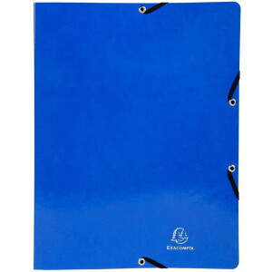 Переплетчик на кольцах Exacompta Iderama A4 с эластичным корешком 20 мм 2/4 кольца прочный цветной