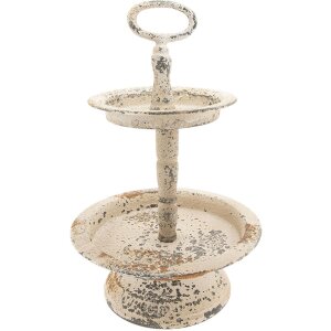 Шкаф Ø 22x34 см античный крем - 6Y2730