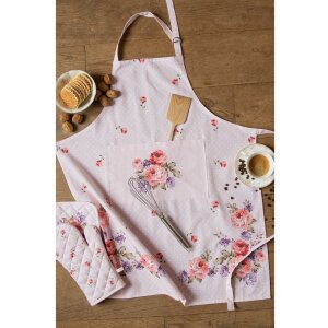 Суповая миска Clayre & Eef TWFBO Ø 15 см разноцветный фарфор Цветы круглые