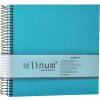 Goldbuch Spiralalbum Linum 22x20 cm 40 cremefarbige Seiten