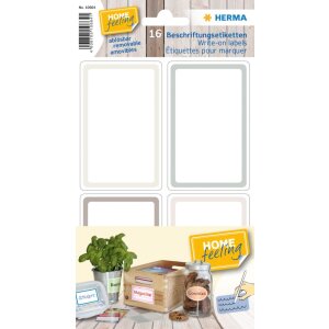 Метки для маркировки Herma HOME 52x82 мм, снимаются