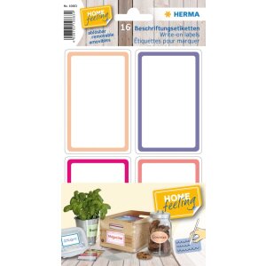 Метки для маркировки Herma HOME 52x82 мм, снимаются