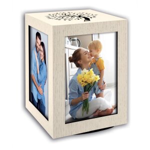 ZEP Fotowürfel Norman für 4 Fotos 10x15 cm...