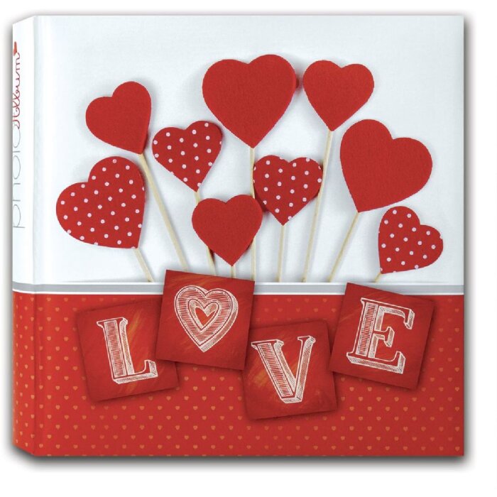 ZEP Свадебный альбом Valentine 24x24 см 60 белых страниц