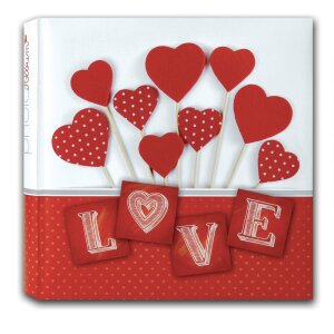 ZEP Свадебный альбом Valentine 24x24 см 60 белых страниц