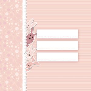 Детский альбом Cinzia 24x24 см розовый