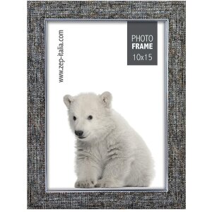 ZEP Doneck Fotorahmen 10x15 bis 30x40 cm silber 2 cm...