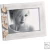 MASCAGNI A456 Fotorahmen 13x18 cm Holz Portraitrahmen mit Herz-Applikation