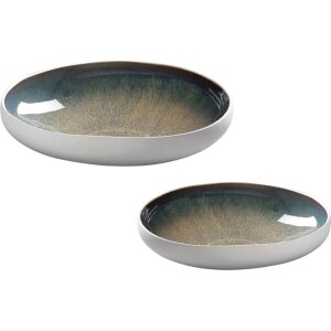 Набор декоративных мисок Mascagni, 2 шт., 19,8x19,2x4,4...