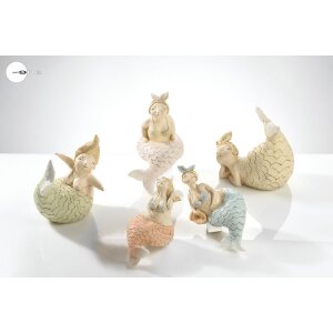 Фигурка декоративная Mascagni Мермаид оранжевая...