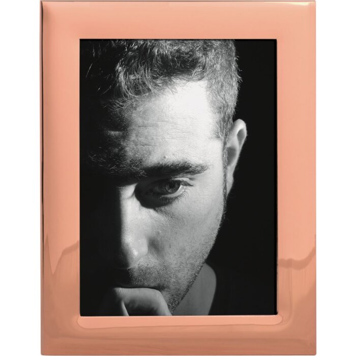 377 Mascagni Metallrahmen 10x15 cm kupfer mit Aufsteller