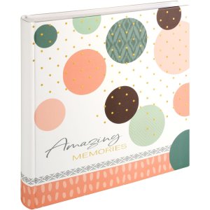 Walther Jumbo Fotoalbum Amazing Memories 30x30 cm 100 weiße Seiten Buchbindung