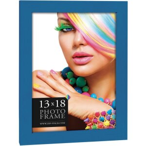 ZEP Holzrahmen Mexico Blockprofil 10x15 cm bis 30x45 cm Blau Gelb Rot Weiß