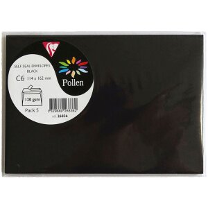 Письма Clairefontaine Pollen, формат C6, 5 шт., 120...