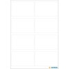 HERMA Vielzwecketiketten weiß 26x40 mm Papier matt 56 Stück