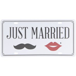 Табличка Clayre & Eef 30x15 см, мультиколор, сталь...