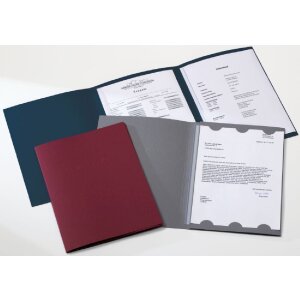 Папка для приложений черного цвета + бесплатный конверт